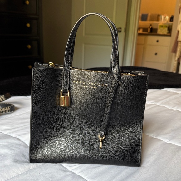 Marc Jacobs Black Leather Satchel - Picture 1 of 6